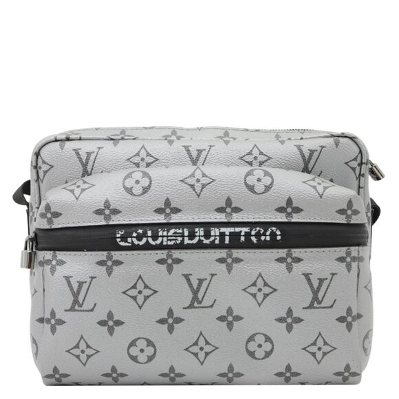 Louis Vuitton  Outdoor Monogram Reflect Messenger Bag Silver - Picture 1 of 13
